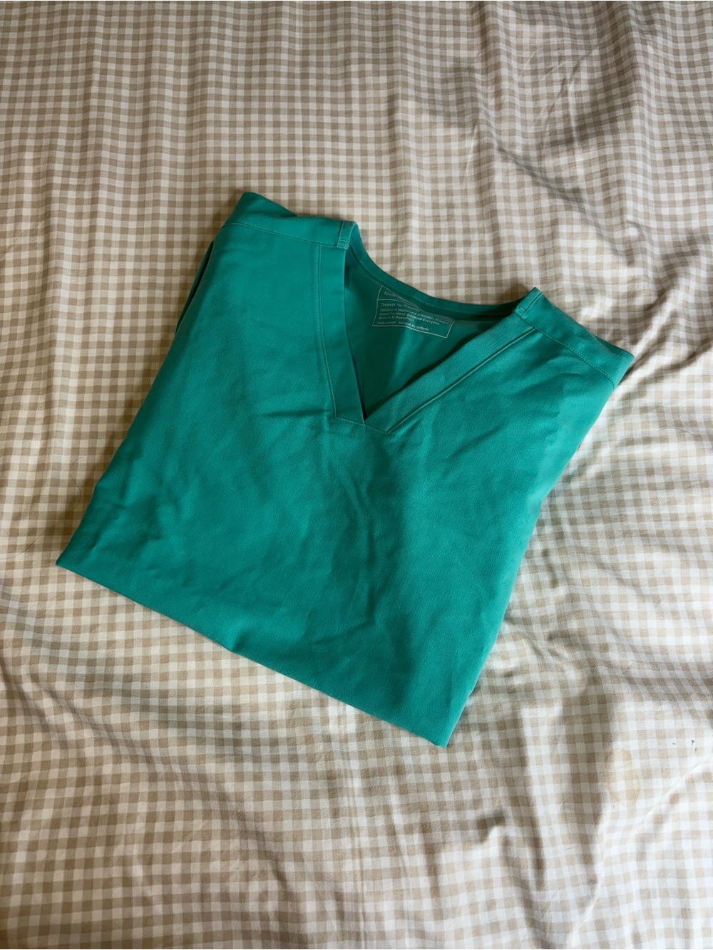 Figs Surgical Green Casma Scrub Top